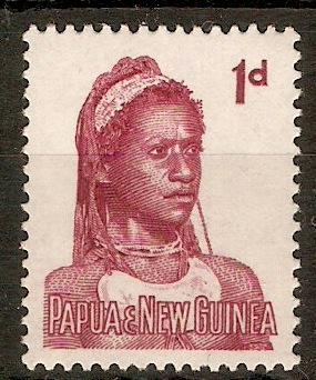 Papua New Guinea 1961 1d Lake. SG28.